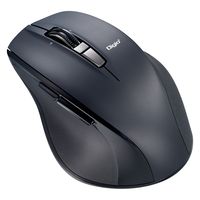 ナカバヤシ 高速スクロールBluetooth静音5ボタンBlueLEDマウス Nブラック MUS-BKF165NBK 1個