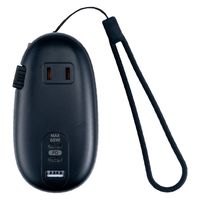 ナカバヤシ モバイルUSB-ACタップ PD対応 65W ブラック JYU-ACU012BK 1個