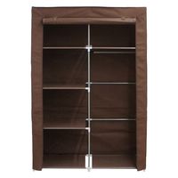 フクダクラフト 棚付ハンガー HC-T1016 BR M 1台（直送品）