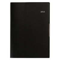 高橋書店 【2025年版】フェルテ10 B6 バーチカル 月曜始まり 黒 240 1冊（直送品）