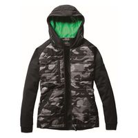 バートル 防風フーディジャケット グレイカモ L 3220-77-L 1枚（直送品）