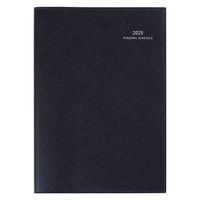 高橋書店 【2025年版】ディアクレールラプロ4 A5 月間 月曜始まり ブラック 504 1冊（直送品）