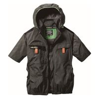 バートル AC半袖ブルゾン ミルスグリーン XXL AC2026-14-XXL 1枚（直送品）