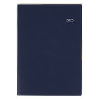 高橋書店 【2025年版】フェルテ6 B6 バーチカル 月曜始まり ディープブルー 236 1冊（直送品）