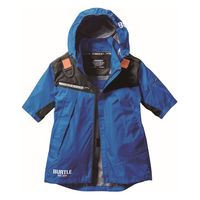 バートル フーディ半袖ジャケット ロイヤルブルー L AC1196-42-L 1枚（直送品）