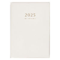 高橋書店 【2025年版】マイダイアリー B6 1頁1日 白 24 1冊（直送品）