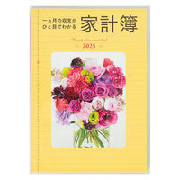 高橋書店 【2025年版】収支がひと目でわかる家計簿 B5 費目別 日付・日曜フリー 28 1冊（直送品）