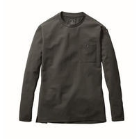 バートル モックネックロングTシャツ ミルスグリーン L 655-14-L 1枚（直送品）