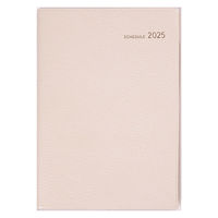 高橋書店 【2025年版】T'ファミリー手帳3 B6 月間+見開き2週間 月曜始まり リュクスクリーム 446 1冊（直送品）