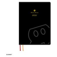 ダイゴー 【2025年版】ディズニー B6 ウィークリー 1週間+横罫 ミッキー ブラック E6160 1冊（直送品）