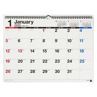 高橋書店 【2025年版】エコカレンダー壁掛 A3 E16 1冊（直送品）