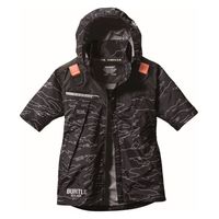 バートル フーディ半袖ジャケット ホワイトカモ L AC1196-58-L 1枚（直送品）