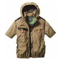 バートル AC半袖ブルゾン カーキ S AC2026-23-S 1枚（直送品）