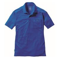 バートル 半袖ポロシャツ サーフブルー XL 167-47-XL 1枚（直送品）