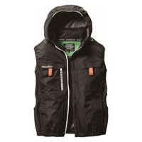 バートル ACベスト ブラック XL AC2024-35-XL 1枚（直送品）