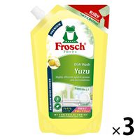 フロッシュ ユズ プレミアム 詰め替え 800ml 1セット（1個×3） 食器用洗剤 旭化成ホームプロダクツ
