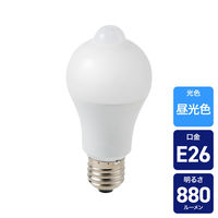 朝日電器 センサー付きLED電球 60W電球色相当 LDA8L-G-G5110PIR