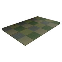 Ｏ649★い草風 PP花ゴザ ＃1200「御殿格子」8帖 洗える上敷き★未使用品 楽天市場】い草 上敷き 花ござ 与那国 3畳 約174×261cm ブラウン