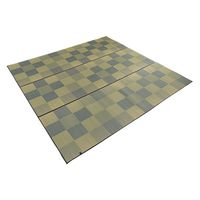 イケヒコ・コーポレーション ブロック い草ラグ ブロック調 2610×3520mm ライトグレー 1080460210602 1枚（直送品）