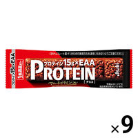 1本満足バー プロテインチョコ 1セット（1本×9） アサヒグループ食品 栄養調整食品