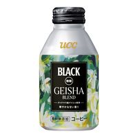 【アウトレット】【缶コーヒー】UCC上島珈琲 BLACK（ブラック）無糖 ゲイシャ 275g 1箱（24缶入）