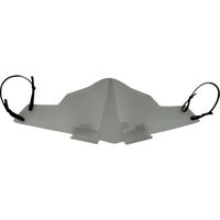 井口機工製作所 ISB まるみえマスク(半透明グレーLサイズ) FS-M-001GR-1 1式 323-3510（直送品）