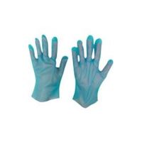 宇都宮製作 シンガー シンガーポリグローブソフトブルー(袋入) S F103S 1袋(100枚) 258-0099（直送品）