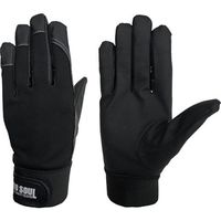 富士グローブ プロソウル PSー993 黒 L 7552 1セット(10双) 260-7510（直送品）