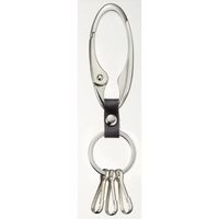 大一鋼業 MARKEY カラビナキーホルダー CK-1 1セット(10個:1個×10袋) 509-4332（直送品）