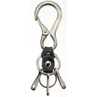 大一鋼業 MARKEY カラビナキーホルダー CK-8 1セット(10個:1個×10袋) 509-5851（直送品）