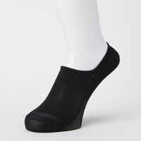 岡本 オカモト ココピタさらっと実感無地スニーカー丈21ー23ブラック 430-524C-22-90 1足 507-7809（直送品）