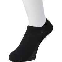 岡本 オカモト ココピタさらっと実感無地スニーカー丈27ー29ブラック 470-511B-28-90 1足 507-7823（直送品）