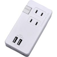 スターライト モバイルUSBポート付タップ3個口Type-A2ポート2.4A