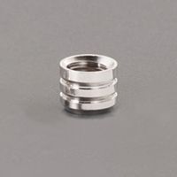 エスコ 8mm ダボ棚受(W1/4 メス/8個) EA951E-86 1セット(45袋)（直送品）