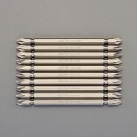 エスコ #2x110mm [+]ドライバービット(10本組) EA813-212 1セット(4組)（直送品）