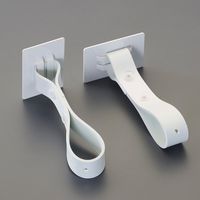 エスコ 75x50mm 転倒防止粘着プレート(ラック用/2個) EA979D-175 1セット(3セット)（直送品）