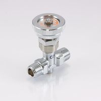 アソー チッコロ 黄銅製（クロームメッキ仕上） 6000シリーズ CS 両外ネジ型