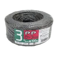 宮島化学工業 PPロープ OD色 3mm×100m HR-031 1セット(10個)（直送品）