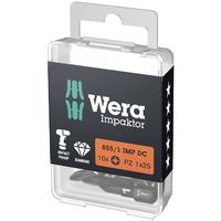 Wera Werk ヴェラ PZ1x25ドライバービット ダイヤコート インパクト 057620 57620 1個（直送品）