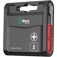 Wera Werk ヴェラ 20本組 ドライバービットセット +2 057750 57750 1セット（直送品）