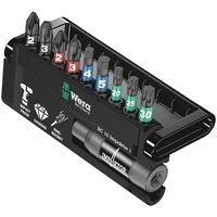 Wera Werk ヴェラ 10本組ドライバービット インパクト用 073980 73980 1個（直送品）