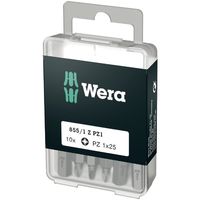 Wera Werk ヴェラ PZ1x25mm Pozidriv ドライバービット 072403 72403 1個（直送品）