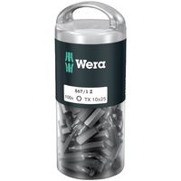 Wera Werk ヴェラ 1/4 トルクスビットセット TX10X25mm 100本 072446 72446 1セット（直送品）