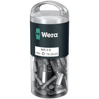 Wera Werk ヴェラ 1/4 トルクスビットセット TX25X25mm 100本 072449 72449 1セット（直送品）