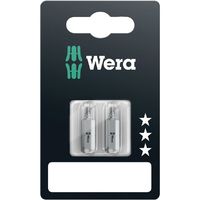Wera Werk ヴェラ 2本入 PZ1x25mm Pozidriv ドライバービット 073308 73308 1個（直送品）