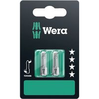 Wera Werk ヴェラ 2本入 #1x25mm + ドライバービット 073323 73323 1個（直送品）