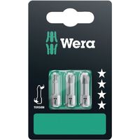 Wera Werk ヴェラ 3本入 #1ー3x25mm + ドライバービットセット 073326 73326 1セット（直送品）