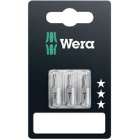 Wera Werk ヴェラ 1/4 六角ビット HEX2 2.5 3 3本 BP入 073342 73342 1パック（直送品）