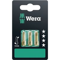 Wera Werk ヴェラ 3本入 PZ1ー3x25mm Pozidrivドライバービットセット 073373 73373 1セット（直送品）