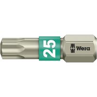 Wera Werk ヴェラ ステンレストルクスビット TX25 1本 BP入 073623 73623 1パック（直送品）
